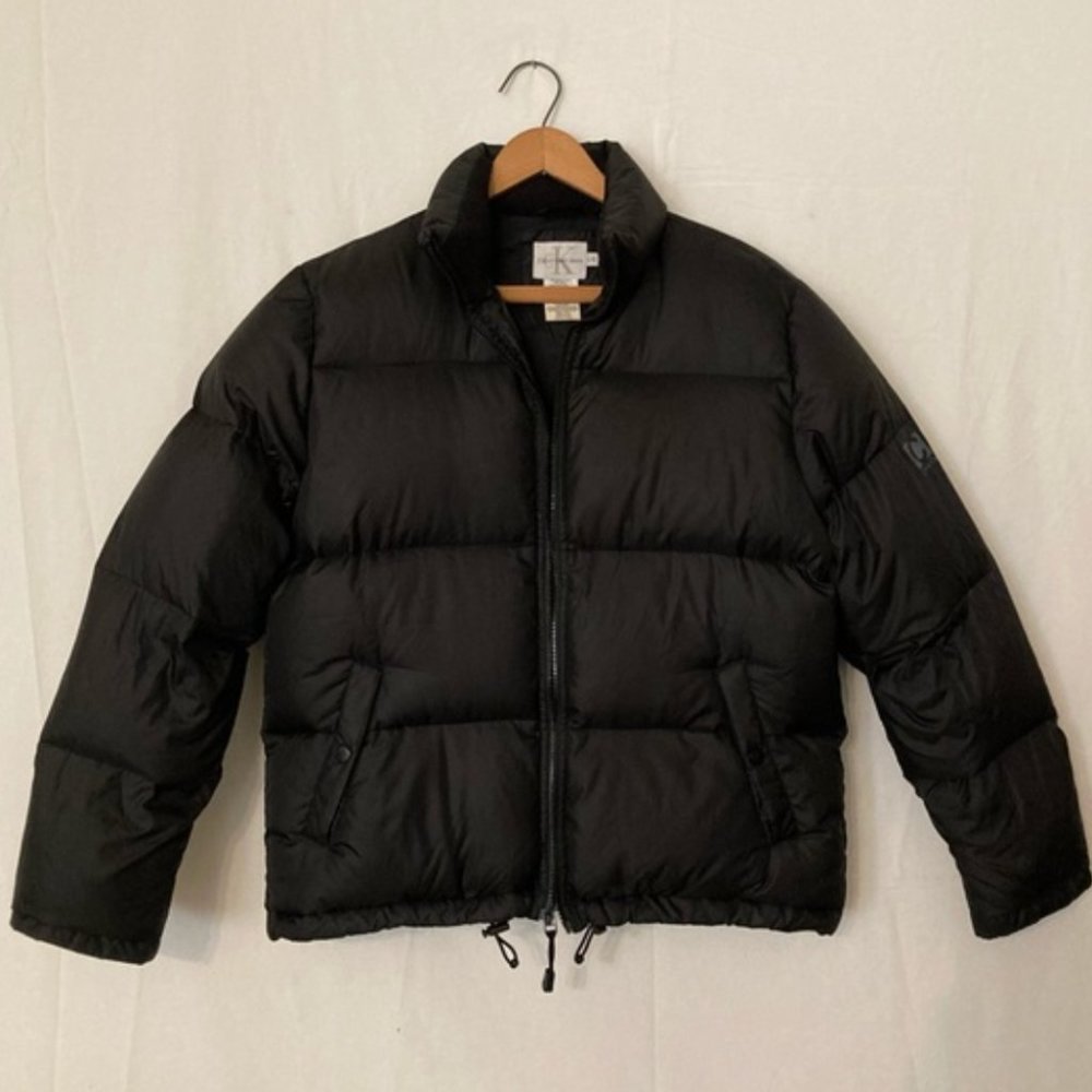 Calvin Klein Black Down Puffer Jacket - image 1